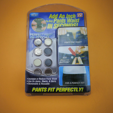 8pcs Men/Women Jeans Any Pants Fix Expanders Waist Stretch Extender Metal Button Perfect Fit Button Replace Buttons DIY Making