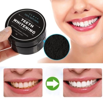 100% Organic Coconut Activated Charcoal Natural Teeth Whitening Powder